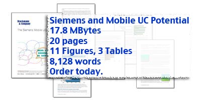 Siemens Users: Mobile UC Potential